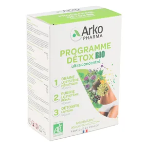 Ampoules Arkofluides programme détox