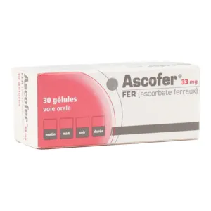 Ascofer médicament anémie