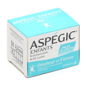 Aspégic enfant aspirine 250 mg