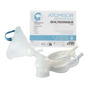 Masque nébuliseur aérosol sonique Atomisor adulte NL11