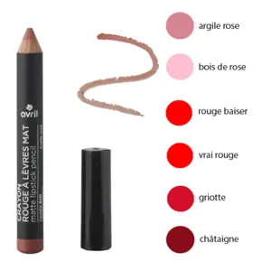 Avril Crayon Rouge à Lèvres Bio