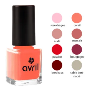 Avril vernis à ongles avec fini brillant