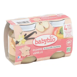 Petit Pot Babybio Pomme Vanille