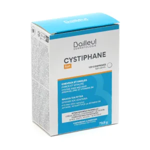 Cystiphane Fort cheveux ongles comprimés