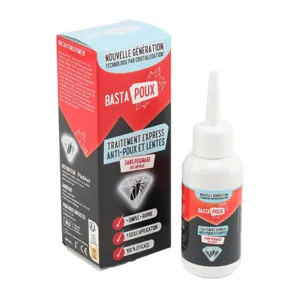 Traitement anti-poux et lentes express BastaPoux Pediact