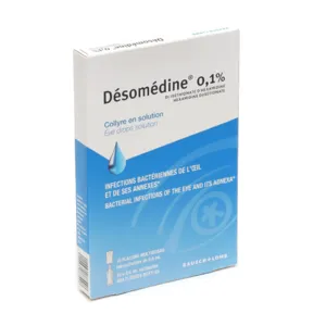 Désomédine collyre unidose