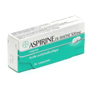 Comprimé d'Aspirine du Rhone 500