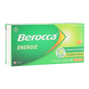 Berocca Energie goût orange Vitamines effervescentes