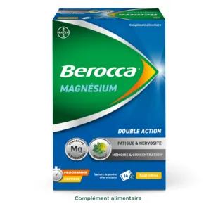 Berocca magnésium sachets poudre effervescente