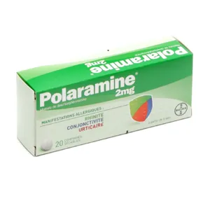 Comprimé Polaramine 2mg