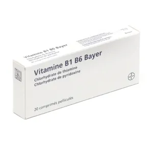 Comprimés Vitamine B1 B6 Bayer