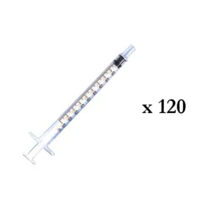 BD Plastipak seringue 3 pièces stérile embout centré 1ml