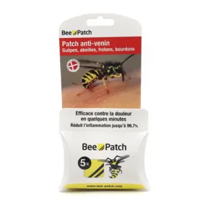 Pansement anti venin après piqûre Bee Patch