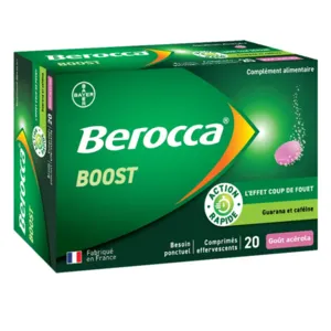 Vitamines Berocca Boost comprimés effervescents