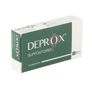 Dispositif médical Deprox en suppositoires