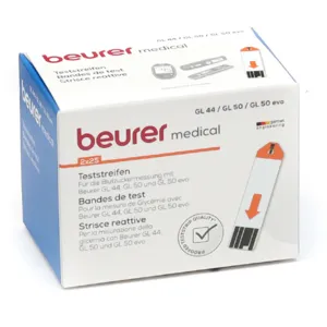 Beurer Bandelettes de test pour la mesure de glycémie