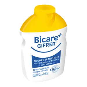 Gifrer Bicare Plus poudre anti tartre pour les dents