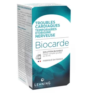 Biocarde Lehning médicament anxiété
