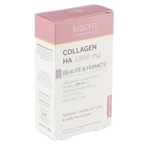 Biocyte Collagen HA 1300 mg gélules beauté fermeté peau