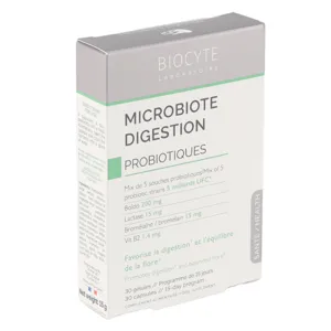 Biocyte Microbiote Digestion gélules probiotiques