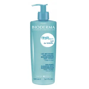 Bioderma ABCDerm lait nettoyant toilette bébé