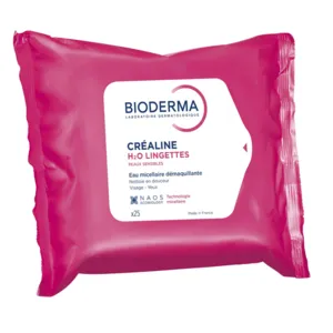 Bioderma démaquillant Crealine H2O lingettes
