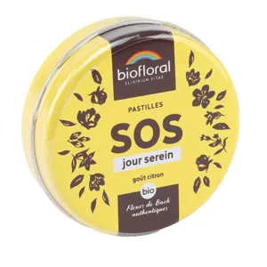Fleurs de Bach Pastilles Secours Jour serein bio Biofloral