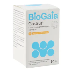 Biogaia Gastrus L. reuteri comprimés à croquer