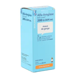 Sirop Alfa Amylase 200 U CEIP Biogaran