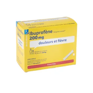 Biogaran Ibuprofene 200 mg sachets