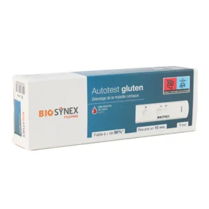 Autotest de dépistage de l'intolérance au gluten Biosynex