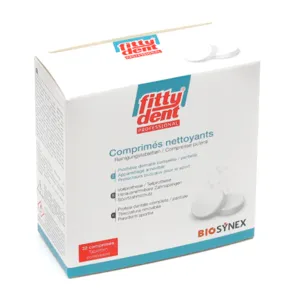 Comprimés nettoyants Fittydent Biosynex