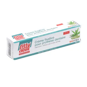 Crème fixative Fittydent pour prothèse dentaire