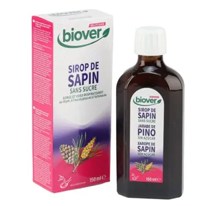 Sirop de Sapin Biover pour la gorge