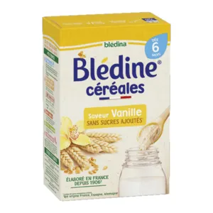 Blédine Cereales biberon bébé saveur vanille