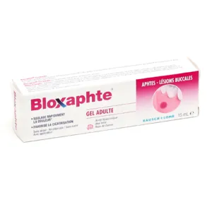 Bloxaphte Gel buccal adulte Aphtes et lésions buccales