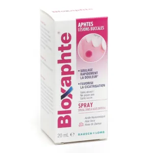 Spray adulte Bloxaphte pour aphtes et lésions buccales