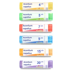 Aconitum napellus granules homéopathiques Boiron