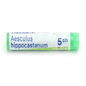 Médicament homéopathique Aesculus hippocastanum  en dose