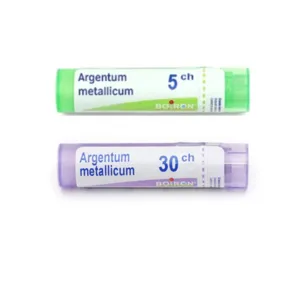 Granules sublinguales d'Argentum metallicum
