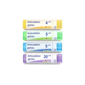 Articulation genou granules homéopathiques Boiron