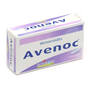 Suppositoires Avenoc médicament hémorroides