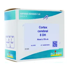 Cortex Cerebral 8DH ampoules Boiron