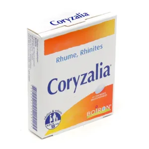 Coryzalia rhume Boiron comprimés