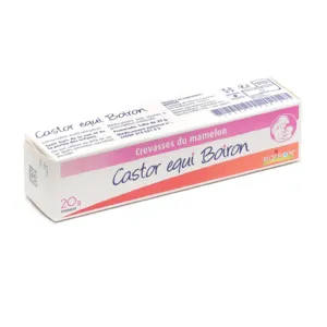 Crème crevasse allaitement Castor equi Boiron