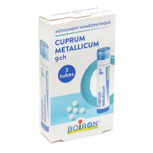 Boiron Cuprum Metallicum pack de granules homéopathiques multidoses