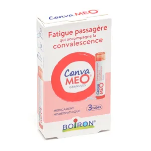 Pack de 3 tubes de granules homéopathiques Convameo Boiron