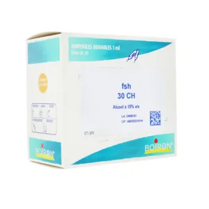 FSH 30 CH ampoules buvables Boiron