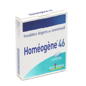 Boiron Homéogène 46 comprimés orodispersibles sommeil