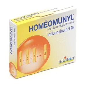 Homéomunyl Influenzinum 9 CH Boiron 2025-2026